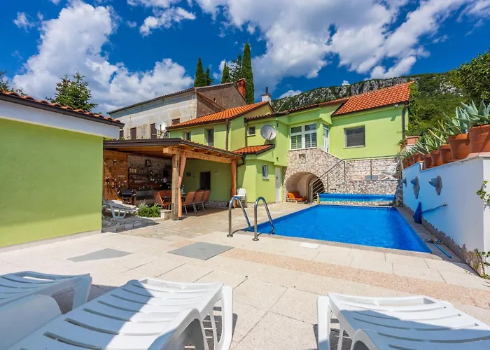 Prázdninový dům Greenhouse Adria Mit Grosser Terrasse Und Pool By Interhome Bribir (Primorje-Gorski Kotar)